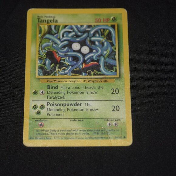 Tangela 066/102 Base Set Regular - Picture 7 of 13